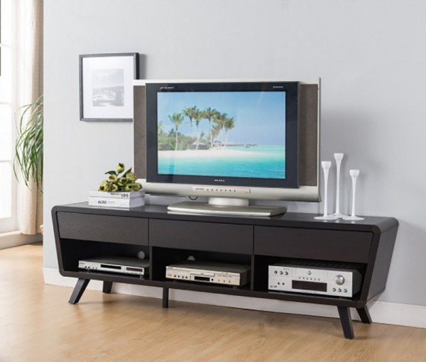 60' TV STAND DARK CHERRY